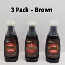 3pk Kiwi Instant Polish Brown 2.5oz w Applicator Leather Shoe Care Buy M... - $413.25 MXN