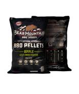 Bear Mountain FK12 BBQ Wood Pellets, Apple, 20 lb. Bag - €26,67 EUR