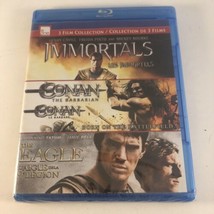 Immortals / Conan The Barbarian / The Eagle (Triple Feature) Blu-ray NEW SEALED - £13.32 GBP