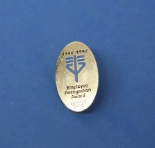 1991-1992 Employee Recondition Award Bakerfield Memorial Hospital Lapel Pin Hat - £7.47 GBP