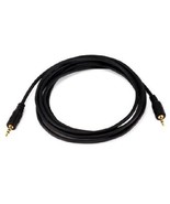 6 ft. 2.5mm M/M Stereo Audio Cable - Black - £5.76 GBP