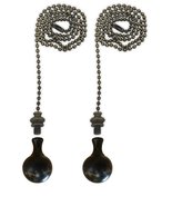 Royal Designs Celling Fan Pull Chain Beaded Ball Extension Chains with D... - €19,79 EUR+