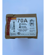 8 pcs Square D Homeline Breaker Load Center HOM24L70RBCP 2 space 4 circu... - $2,192.22 MXN