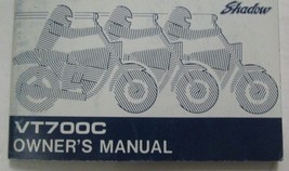 1984 Honda VT700C VT 700 C Shadow Owners Owner Operators Manual FACTORY NEW - $62.95
