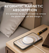 Magsafe Charger Magnetic Fast Wireless Charger iPhone Android Phones Mos... - $10.77