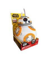STAR WARS Bump &#39;n Go Action 8” Plush BB-8 Sound Activated Authentic Voice Moves - £15.98 GBP