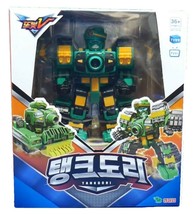 Tobot V Tankdori Transformation Action Figure Robot Vehicle Tank Toy - £52.54 GBP