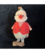 Vintage DREAM DOLLS by R Dakin FUN FARM ELF Felt Christmas Ornament 8&quot; J... - $24.99