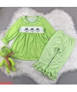 NEW Boutique Grinch Stole Christmas Dr Seuss Girls Pajamas - $18.99