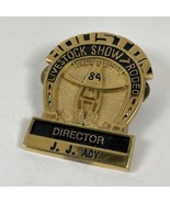 Houston Livestock Show And Rodeo Pin 1984 Youth Education Director Pin B... - $31.21 CAD