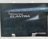 2012 Hyundai Elantra Owners Manual Handbook OEM M01B10010 - £25.08 GBP
