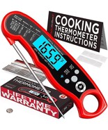 Instant Read Meat Thermometer Temperature Cooking Waterproof Digital Foo... - $131.73 MXN