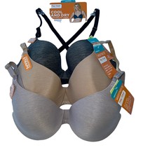 Warner&#39;s Bra Underwire Convertible Full Coverage Cushioned Play It Cool RB1281 - £30.49 GBP