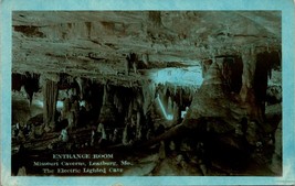 Entrance Missouri Caverns Leasburg MO Electric Lighted Cave RP Postcard PC195 - £13.31 GBP