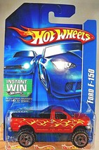 2006 Hot Wheels Collector #200 FORD F-150 Burnt Orange w/Chrome ORUT5 Sp 07 Card - £8.19 GBP