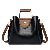  Handbags Women Bags Designer High Quality Leather Handbag Large Capacity Ladies - £143.36 GBP