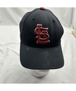 New Era MLB Youth Baseball Cap Hat Black Red St Louis Cardinals Logo Adj... - £7.79 GBP