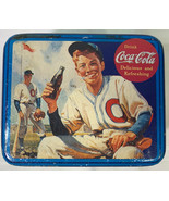 Vintage Coca Cola Brand Coca Cola Baseball Collectible Tin (1995) - £12.59 GBP