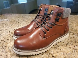 Madden Delwar Boots, Men&#39;s Size 11.5 M, Cognac - $79.20
