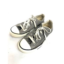 Converse Chuck Taylor All Star Womens Gray Low Top Sneakers Shoes US 6 Lace Up - £27.39 GBP