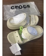 Crocs Classic Crush Sandals - Bone - (Women&#39;s Size 9) (Men&#39;s Size 7) - $39.60