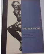 Vintage 1200 Questions With Page References to The World Book Encycloped... - €2,59 EUR