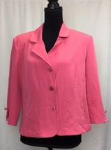 WOMANS &quot;SCARLETT &quot; BLAZER HOT PINK SIZE 11/12 - $22.58