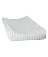 Trend Lab Sea Foam Chevron Changing Pad Cover, Sage - £11.07 GBP