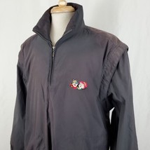 Vintage Tony Tiger Keebler Elf Jacket Antigua Convertible Microfiber Lar... - £18.66 GBP