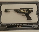 Star Wars Galactic Files Vintage Trading Card #632 DL18 Blaster Pistol - $2.48