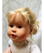 FEBER Doll Spain Rooted Blonde Hair Blue Eyes 1992 Poseable 18” Feber Ne... - £19.27 GBP