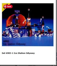 LEGO 6983- Space- Ice Planet 2002- Ice Station Odyssey-Incomplete (see d... - $150.00