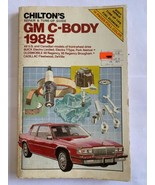 GM C-Body 1985 Chilton&#39;s Repair And Tune-Up Guide Electra,Park Avenue,Fl... - $218.71 MXN
