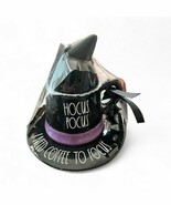 Rae Dunn Hocus Pocus &quot;I Need Coffee To Focus&quot; Halloween Witches Hat Cove... - $545.56 MXN