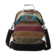 Women Canvas Bag 2022 New Large Capacity Shoulder Bag Women Backpack Versatile L - £46.34 GBP