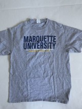 Marquette University Shirt Size M Gray Milwaukee WI - $24.66
