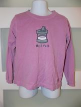 LIFE IS GOOD GOOD KIDS Half Full Purple Long Sleeve Shirt Size 2T-4T EUC - $16.20
