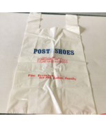 Defunct vintage Post shoes store Homestead PA  plastic shopping bag movi... - $27.08 CAD
