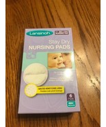 Lansinoh Nursing Breast Pads Stay Dry 6 Pads Medium Ships N 24h - $10.71 CAD