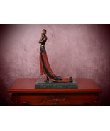 Elegant Art Deco Bronze Sculpture By G.s. Cassel: A Testament To Timeles... - £1,071.07 GBP