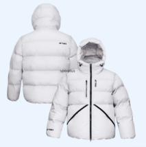 YONEX 24F/W Unisex Badminton Padded Jacket Sports Casual LightGray NWT 2... - $173.61