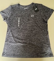 Under Armour Heatgear Loose Tech SSC Twist Women’s XXL Black #1277206 - $19.80