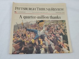 Feb 8 2006 Pittsburgh Tribune Review Newspaper Troy Polamalu Super Bowl XL - $19.79