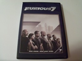 Furious 7 DVD Widescreen Vin Diesel Paul Walker Dwayne Johnson Tony Jaa Ludacris - £4.12 GBP