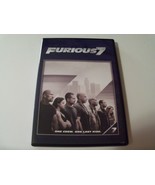 Furious 7 DVD Widescreen Vin Diesel Paul Walker Dwayne Johnson Tony Jaa ... - £4.16 GBP