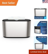 Sleek Compact Design Stainless Steel Towel Dispenser for Modern Washrooms - $106.49