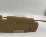 2011-2015 Hyundai Sonata Passenger Sun Visor Sunvisor Tan H03B44064 - $19.79