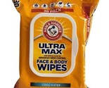 Arm &amp; Hammer  Ultra Max Face &amp; Body  Wipes  Cool Water  30 Wipes - $6.99