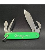 Imperial PROV RI Official Girl Scouts Green Handle Pocket Knife Multi To... - $98.32 CAD