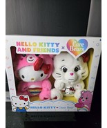Care Bears Hello Kitty Loves Cheer Bear 10 Collectible Plush 2-Pack - $27.06 CAD